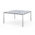 Florence Knoll Dining Table - 55" x 55" Dining Tables Knoll Arabescato marble, Satin finish 