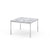 Florence Knoll Small End Table Coffee Tables Knoll Polished chrome Arabescato marble, Shiny finish 
