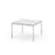 Florence Knoll Small End Table Coffee Tables Knoll Polished chrome Carrara marble, Shiny finish 