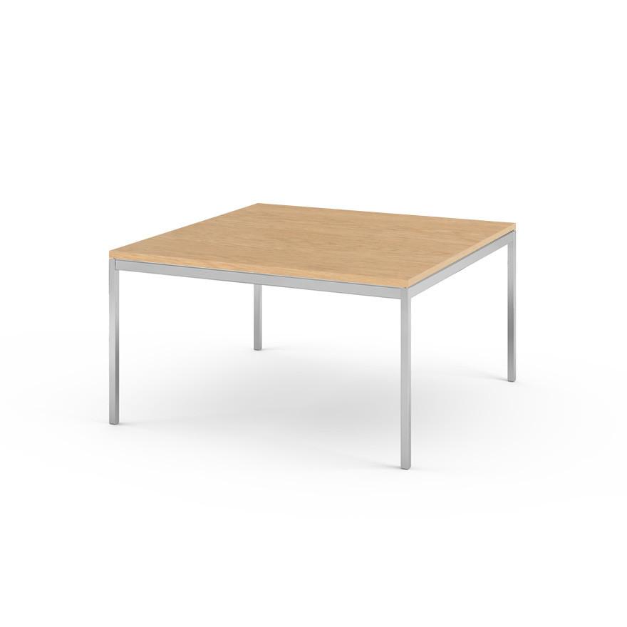Florence Knoll Large End Table side/end table Knoll Polished chrome Light Oak 