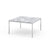 Florence Knoll Large End Table side/end table Knoll Polished chrome Arabescato marble, Shiny finish 