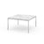 Florence Knoll Large End Table side/end table Knoll Polished chrome Carrara marble, Satin finish 