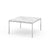 Florence Knoll Large End Table side/end table Knoll Polished chrome Carrara marble, Shiny finish 