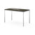 Florence Knoll Mini Desk - 48" x 26" Desk's Knoll Grigio Marquina marble, Shiny finish 