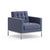 Florence Knoll Relaxed Lounge Chair lounge chair Knoll Knoll Velvet - Marina 