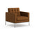 Florence Knoll Relaxed Lounge Chair lounge chair Knoll Prairie Leather - Lantern 