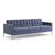 Florence Knoll Relaxed Sofa sofa Knoll Knoll Velvet - Marina 