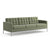 Florence Knoll Relaxed Sofa sofa Knoll Knoll Velvet - Sage 