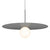 Bola Disc Pendant ceiling lights Pablo Gun Metal 32" 
