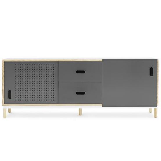 Kabino Sideboard with Drawers storage Normann Copenhagen Grey 