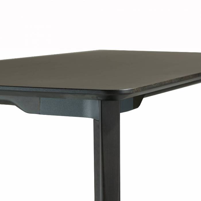 Lancaster Table Dining Tables Emeco 60" Dark Ash Dark Nano Coat