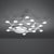 Led Net Circle Ceiling wall / ceiling lamps Artemide Led Net circle ceiling 