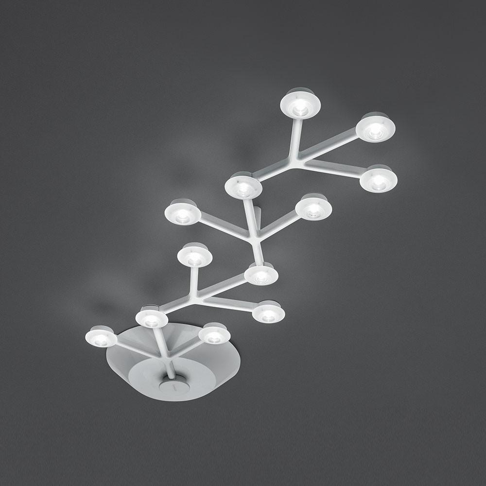 Led Net Circle Ceiling wall / ceiling lamps Artemide Led Net line 66 ceiling 