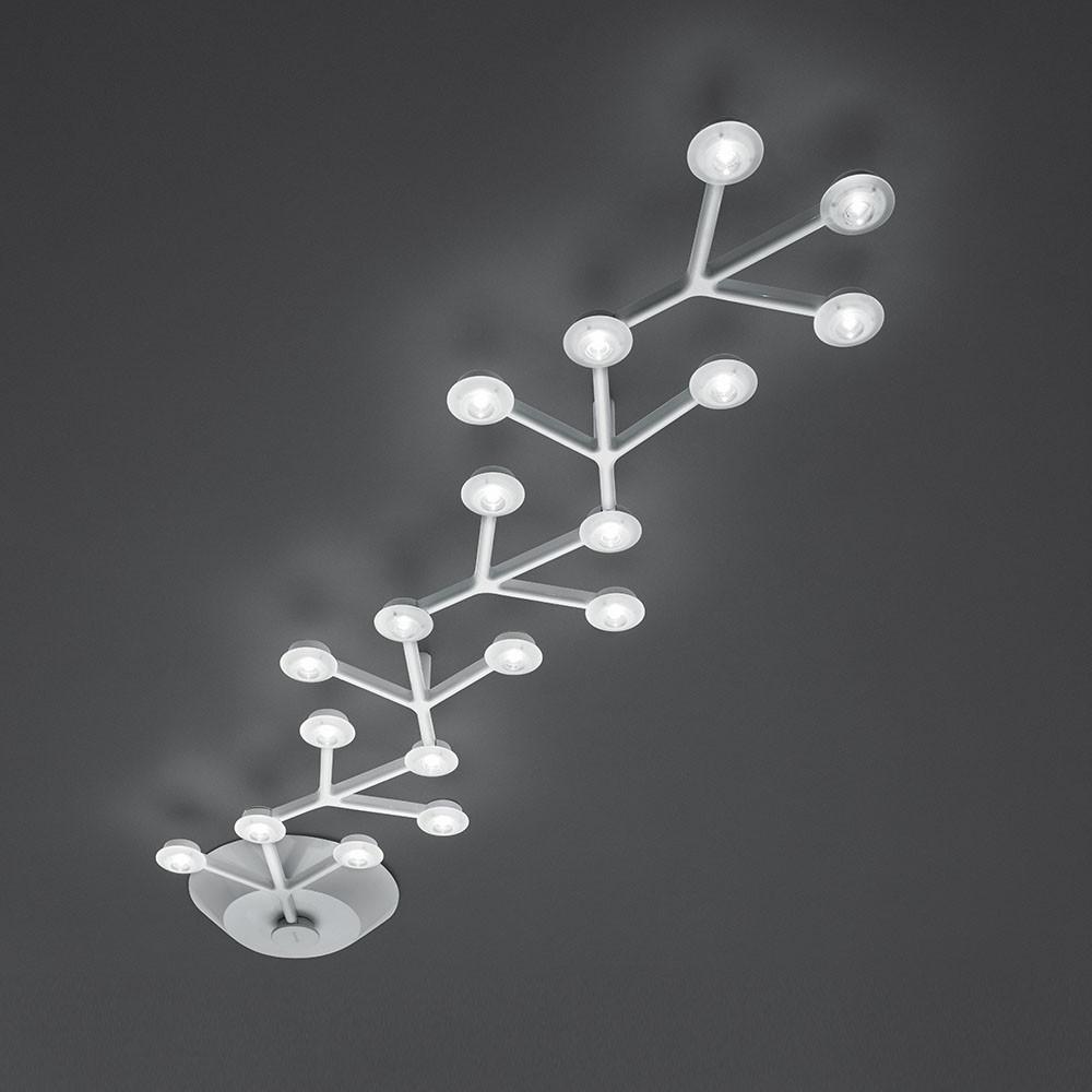 Led Net Circle Ceiling wall / ceiling lamps Artemide Led Net line 125 ceiling 