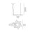 Led Net Circle Suspension hanging lamps Artemide 