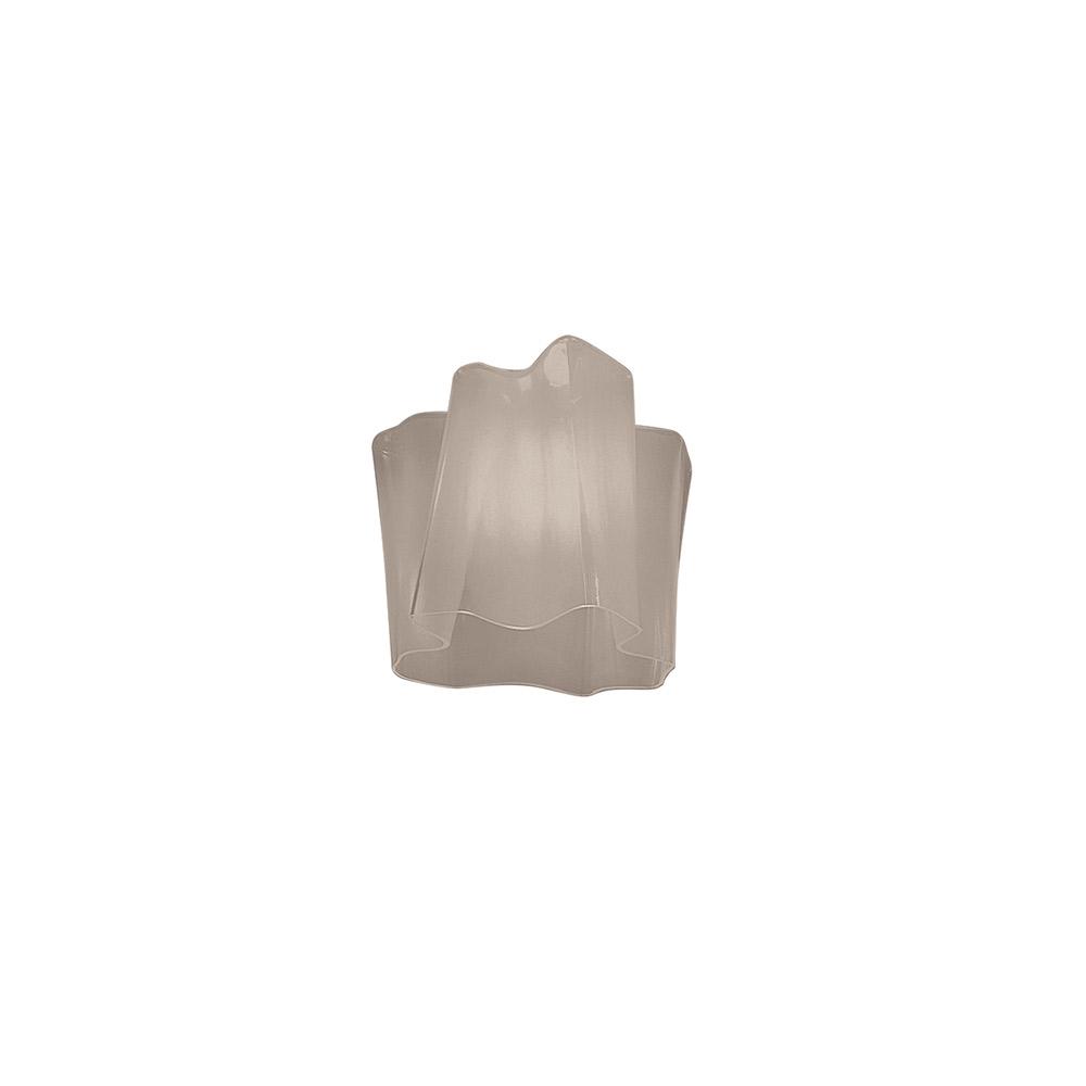 Logico Ceiling Single wall / ceiling lamps Artemide Mini - Smoke Grey Dimmable 2-Wire 