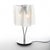 Logico Mini Table Lamp Table Lamps Artemide Chrome Milky White 