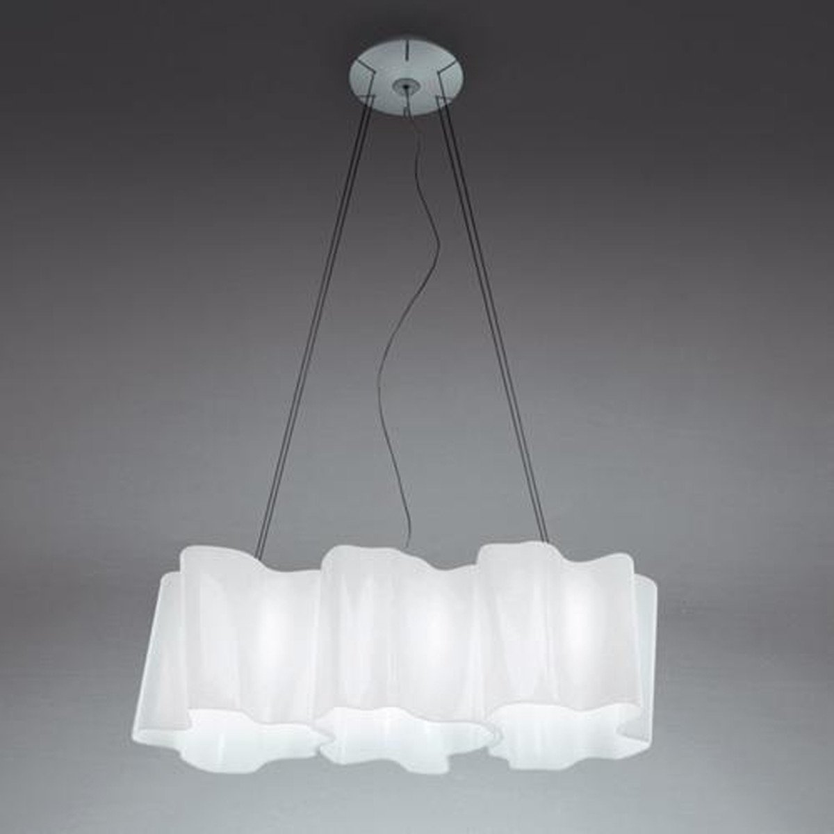 Logico Micro Triple Linear Suspension Lamp hanging lamps Artemide 