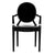 Lou Lou Ghost - Child's Chair kids Kartell Transparent Black 
