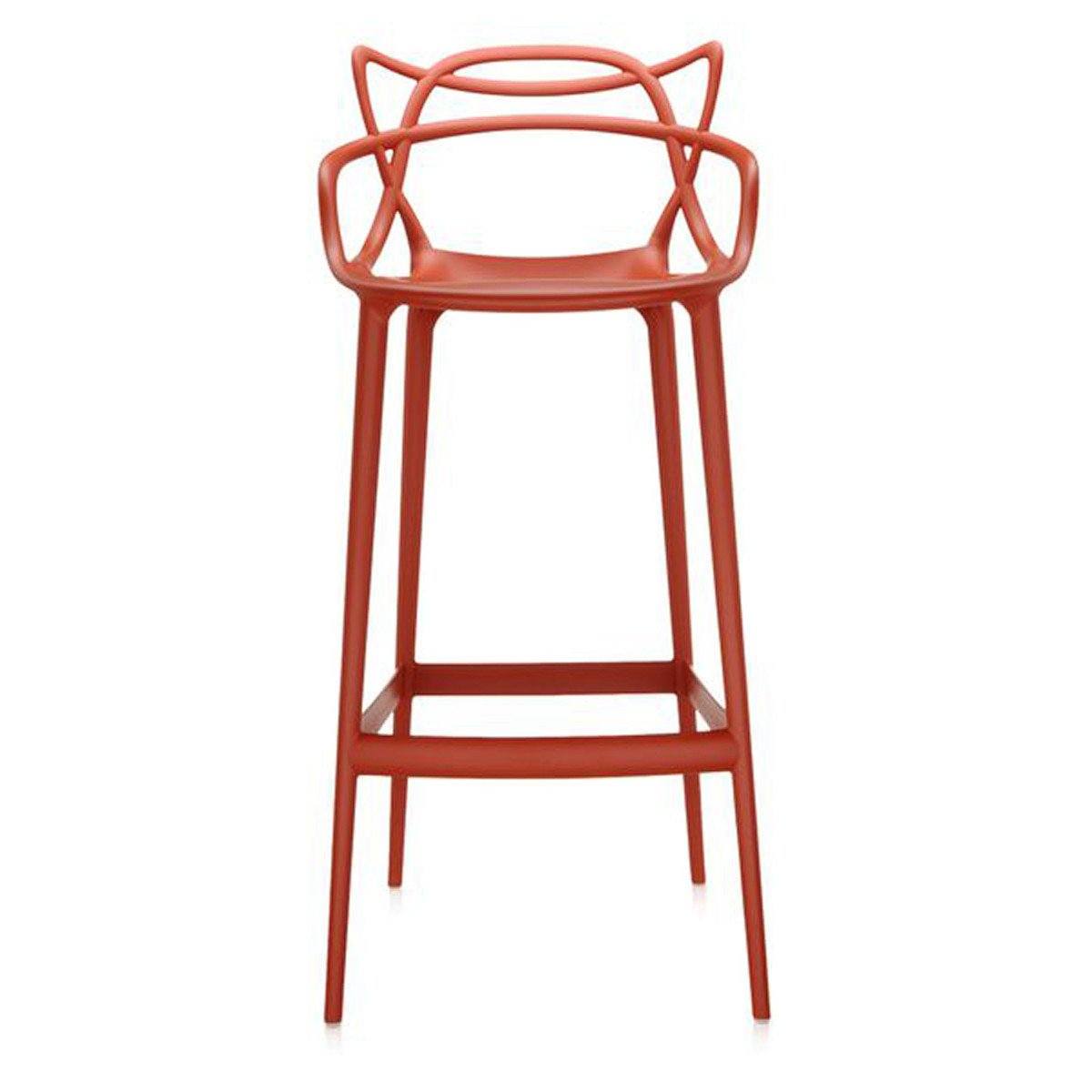 Masters Stool bar seating Kartell Bar Height Rusty Orange 