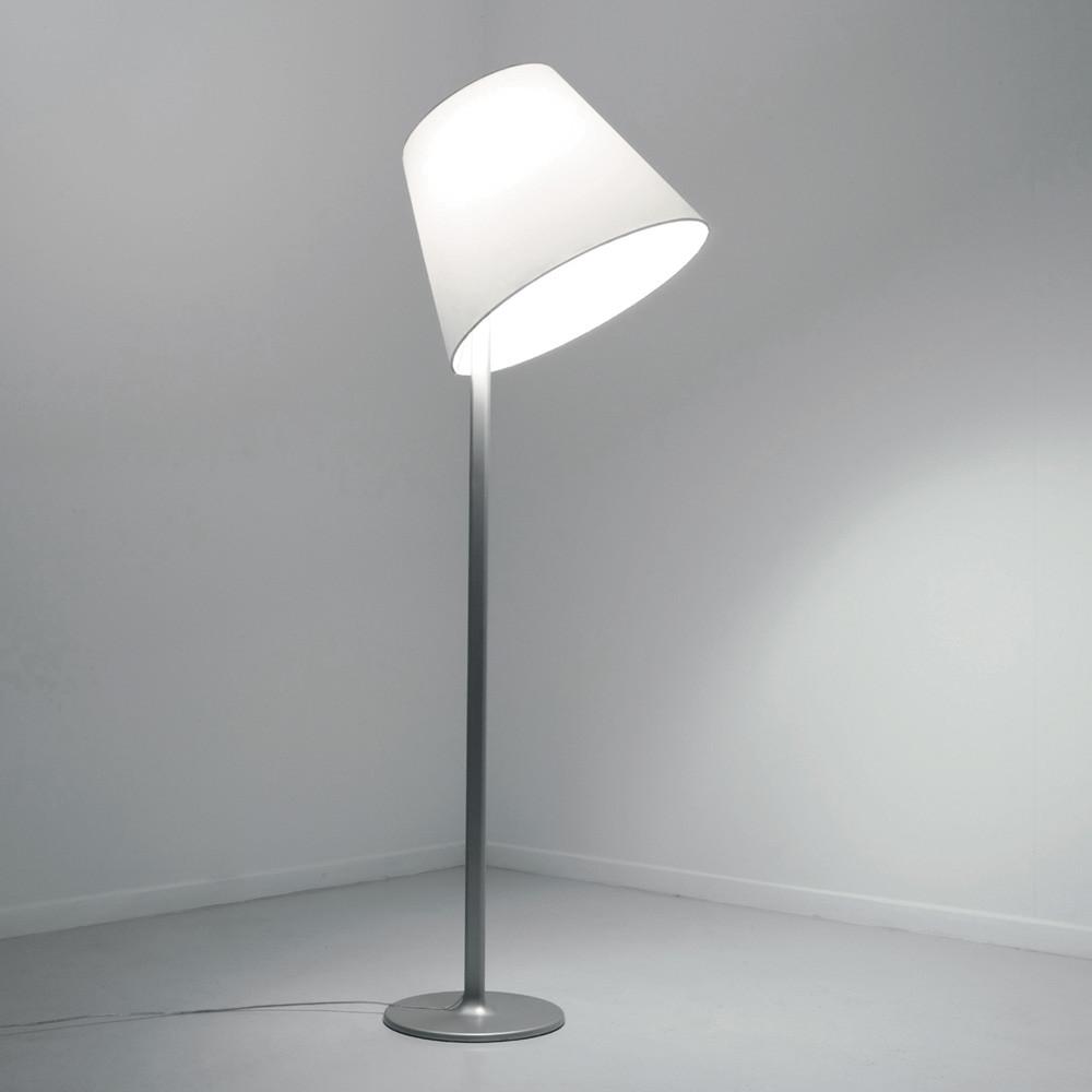 Melampo Mega Floor Lamp Floor Lamps Artemide Grey 