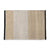 Tres Outdoor Rug Rug NaniMarquina Stripes Black outdoor Medium - 6’7" x 9’10" 
