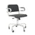 Nine-O Swivel Armchair task chair Emeco Soft Back Hand-Brushed Grey