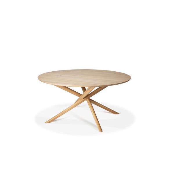 Oak Mikado Round Dining Table Dining Tables Ethnicraft 