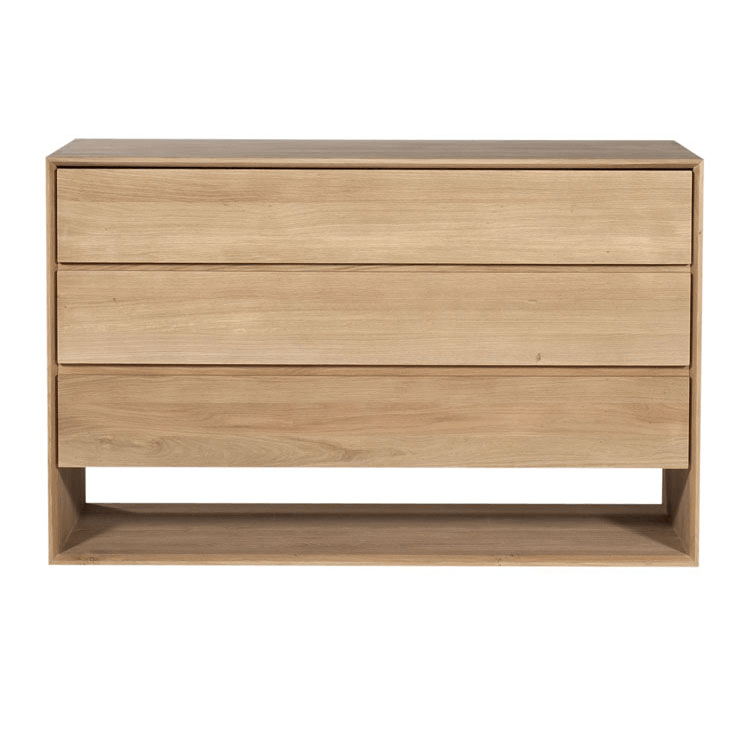 Oak Nordic Chest of Drawers storage Ethnicraft 