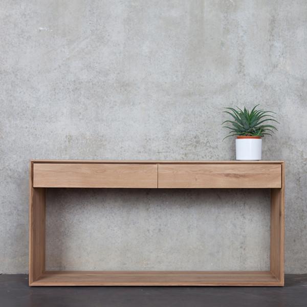 Oak Nordic Console Console Table Ethnicraft 