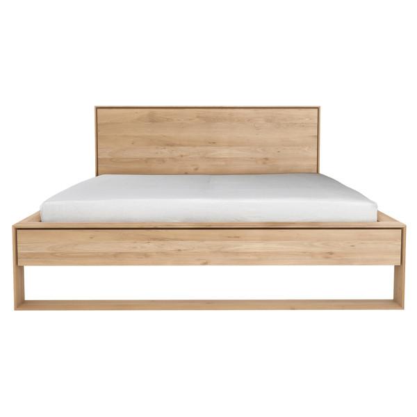 Oak Nordic II Bed Beds Ethnicraft Queen 