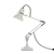 Original 1227 Mini Desk Lamp Table Lamps Anglepoise Linen White 