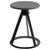 Piton Outdoor Fixed-Height Stool Outdoors Knoll Metallic Grey Jet Black 