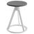 Piton Outdoor Fixed-Height Stool Outdoors Knoll Metallic Grey White 