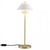 Oxford Double Table Light Table Lamp Original BTC Satin Brass 