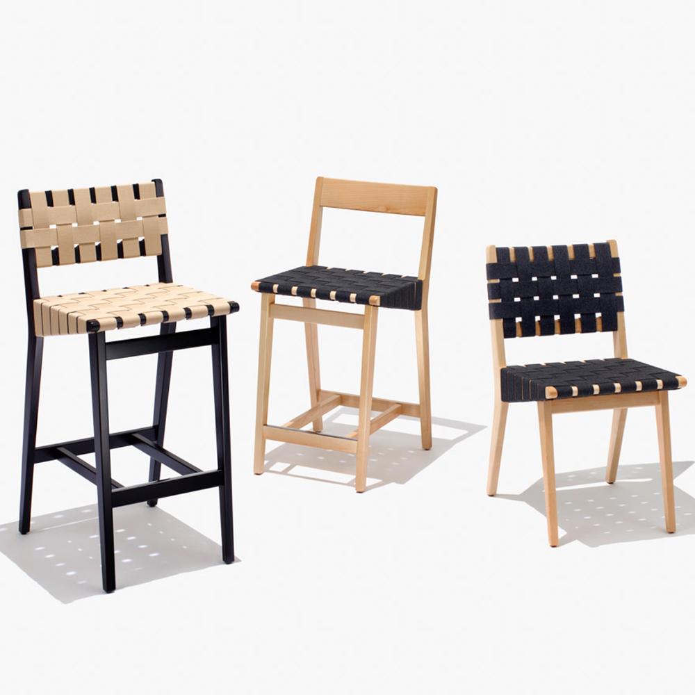Risom Barstool bar seating Knoll 