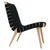 Risom Lounge Chair lounge chair Knoll Clear Maple Licorice Cotton-Nylon Webbing 