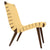 Risom Lounge Chair lounge chair Knoll Light Walnut +$51.00 Maize Cotton Webbing 