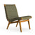 Risom Outdoor Lounge Chair Outdoors Knoll Fern Sunbrella Webbing 