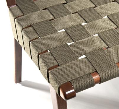 Risom Side Chair with Webbed Back Side/Dining Knoll 