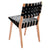 Risom Side Chair with Webbed Back Side/Dining Knoll Maple Licorice Nylon Webbing 