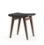 Risom Stool Stools Knoll Light Walnut +$22.00 Dark Grey Cotton 