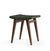 Risom Stool Stools Knoll Light Walnut +$22.00 Forest Green Cotton 