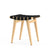 Risom Stool Stools Knoll Clear Maple Charcoal Sunbrella 