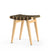Risom Stool Stools Knoll Clear Maple Khaki Cotton 