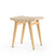 Risom Stool Stools Knoll Clear Maple Flax Cotton 