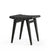 Risom Stool Stools Knoll Ebonized Maple Dark Grey Cotton 