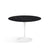 Saarinen 42" Round Dining Table Dining Tables Knoll White Nero Marquina Satin Coated Marble 