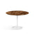 Saarinen 42" Round Dining Table Dining Tables Knoll White Espresso marble, Satin finish 