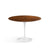 Saarinen 42" Round Dining Table Dining Tables Knoll White Rosewood 